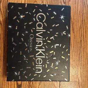 Calvin Klein Black and Gold Obsession Box